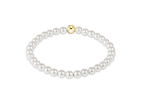 Classic Pearl 5mm Bead Bracelet Extends - enewton - Gaines Jewelers