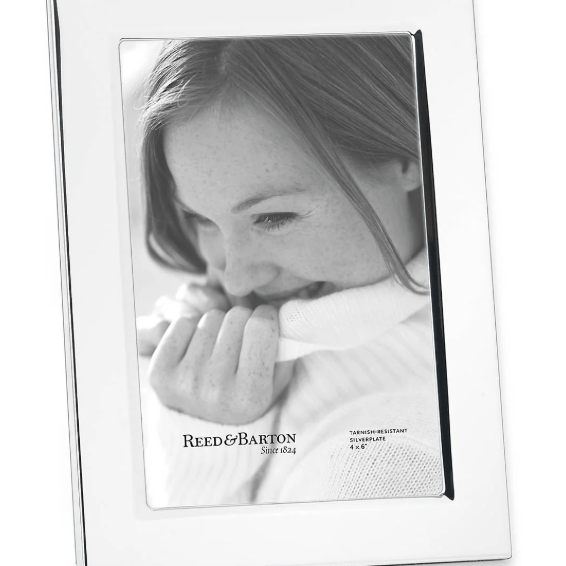 Classic Silverplate 4" x 6" Frame - Reed & Barton - Gaines Jewelers