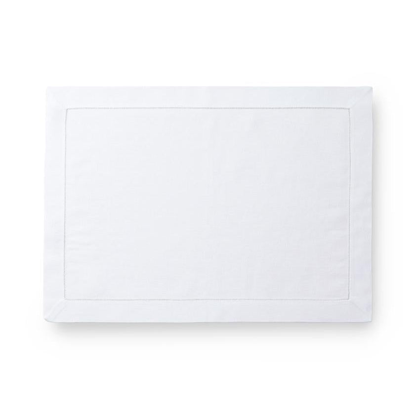 Classico White Linen Placemats - Sferra - Gaines Jewelers