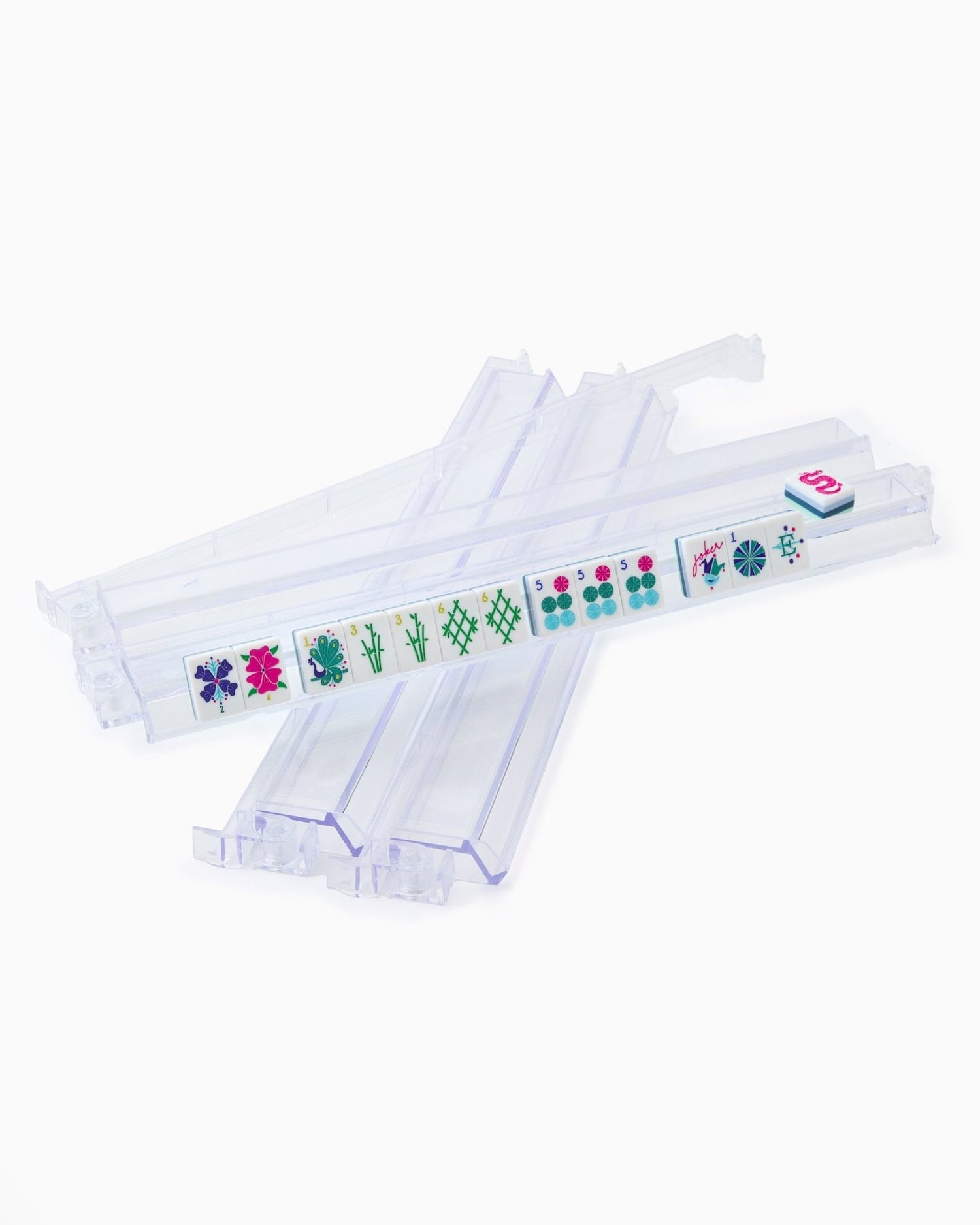 Clear Acrylic Racks & Pushers Set - Oh My Mahjong - Gaines Jewelers