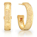 Cleopatra Classic Medium Hoop Earrings - Gold - Capucine De Wulf - Gaines Jewelers