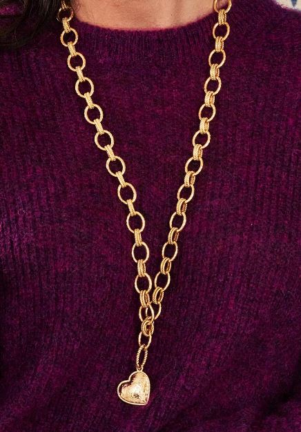 Cleopatra Regal Link Necklace, 32" - Gold - Capucine De Wulf - Gaines Jewelers