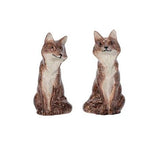 Clever Creatures Fox Salt and Pepper Set of 2 - Juliska - Gaines Jewelers