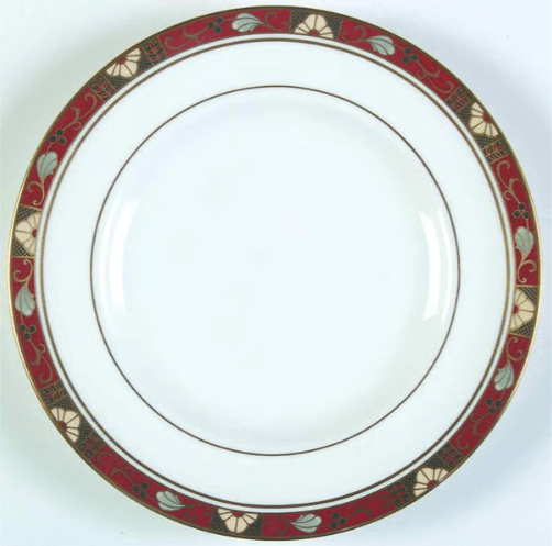 * Cloisonne Salad Plate - Royal Crown Derby - Gaines Jewelers