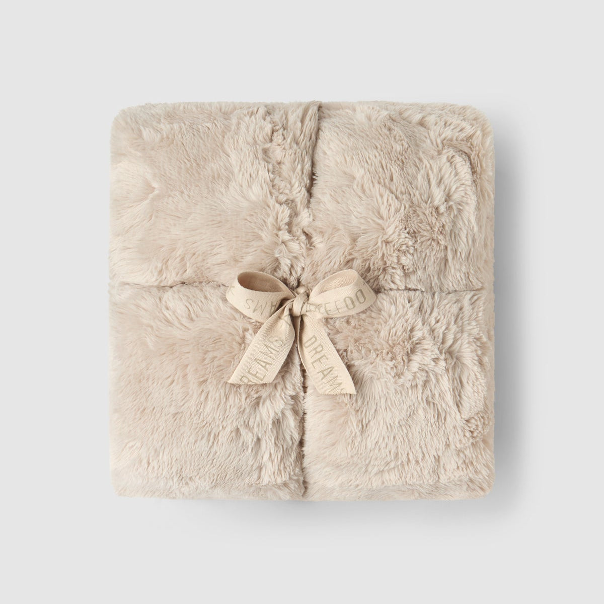 Cloud Faux Fur Throw 54x72 - Sandstone - Barefoot Dreams - Gaines Jewelers