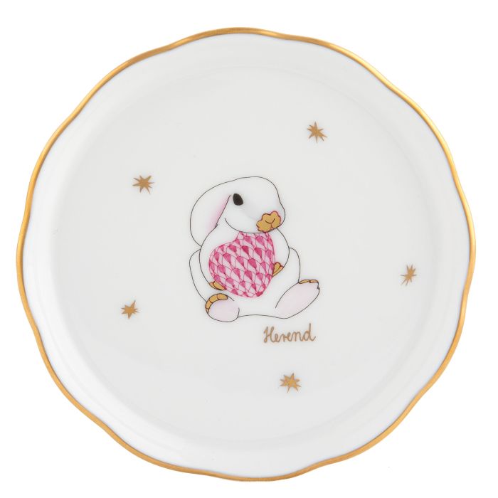 COASTER BUNNY - RASPBERRY - Gaines Jewelers