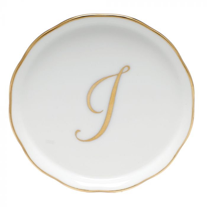 COASTER WITH MONOGRAM - I - Gaines Jewelers