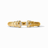 Cobblestone Demi Cuff - Ivory Cat's Eye - Julie Vos - Gaines Jewelers