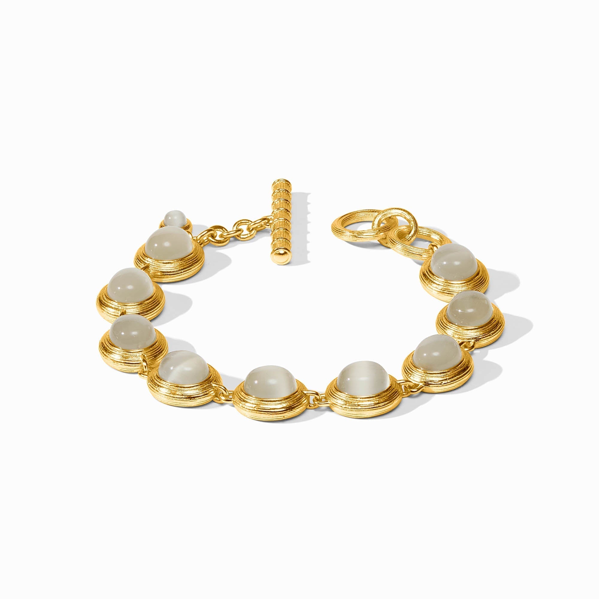 Cobblestone Tennis Bracelet - Ivory Cat's Eye - Julie Vos - Gaines Jewelers