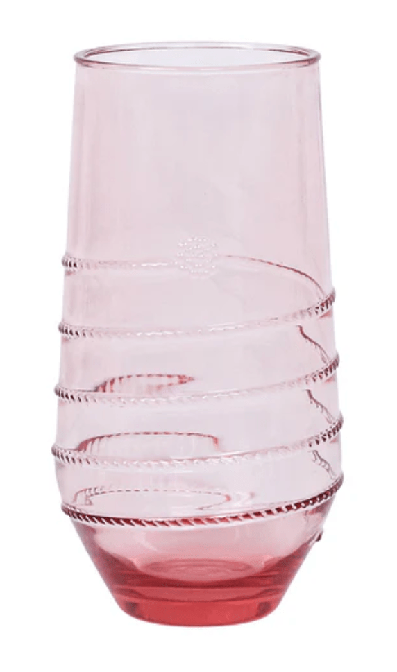 Coral Amalia Acrylic Large Tumbler - Juliska - Gaines Jewelers