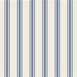 Cornflower Blue Linen Stripe Cocktail Napkin - Pack of 20 - Hester & Cook - Gaines Jewelers