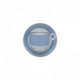 Cornflower Lace Tea Cup & Saucer - Mottahedeh - Gaines Jewelers