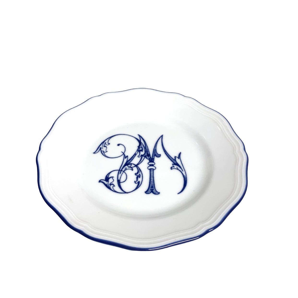 * Corona Blue Bread & Butter - Ginori - Gaines Jewelers