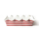 Coton Colors- Red Stripe 13 Ruffle Casserole - Gaines Jewelers