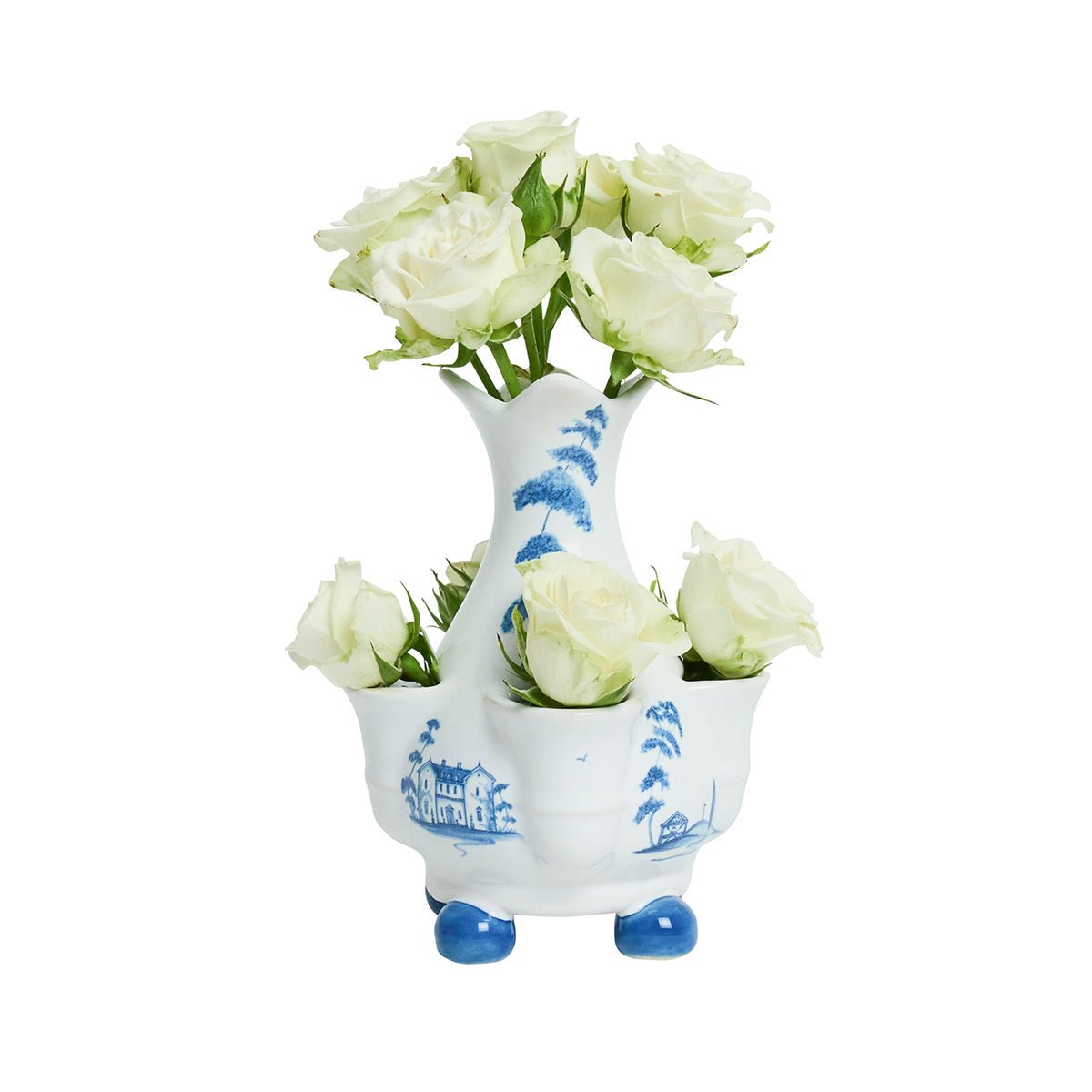 Country Estate 6" Tulipiere Vase - Delft Blue - Juliska - Gaines Jewelers