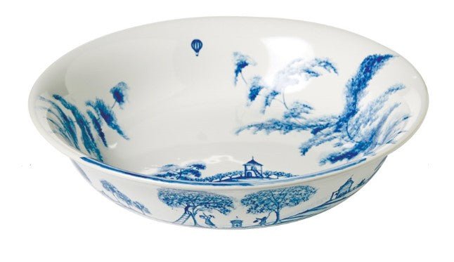 Country Estate Serving 10" Bowl - Delft - Gaines Jewelers