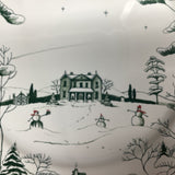 Country Estate Winter Frolic Charger/Platter - Evergreen - Juliska - Gaines Jewelers
