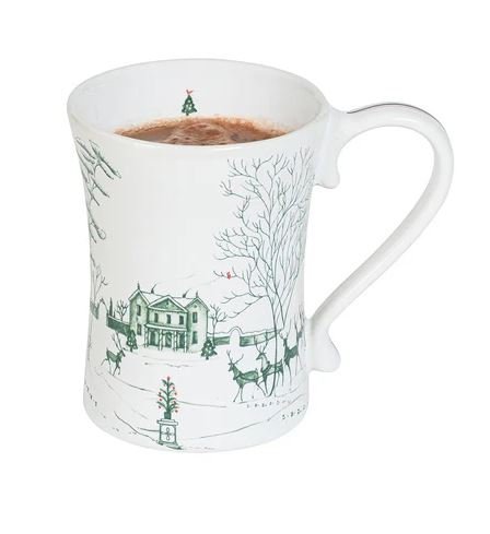 Country Estate Winter Frolic Mug - Evergreen - Juliska - Gaines Jewelers