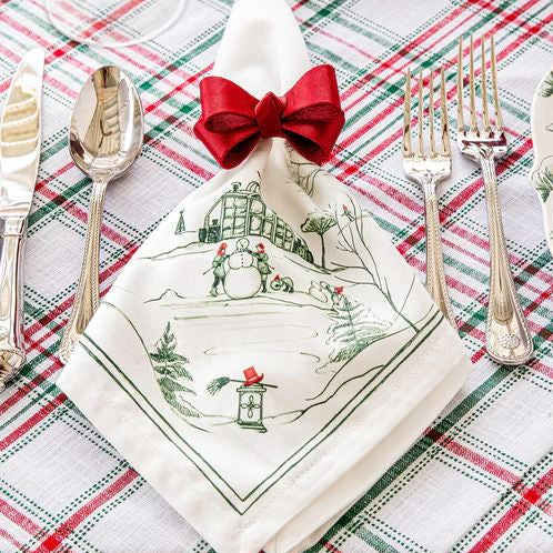 Country Estate Winter Frolic Napkin - Evergreen - Juliska - Gaines Jewelers