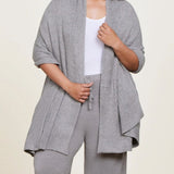 Cozy Chic Lite® Travel Shawl - Dove Gray - One Size - Barefoot Dreams - Gaines Jewelers