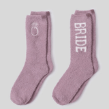 CozyChic Bridal Sock Set - Teaberry/Pearl - Barefoot Dreams - Gaines Jewelers