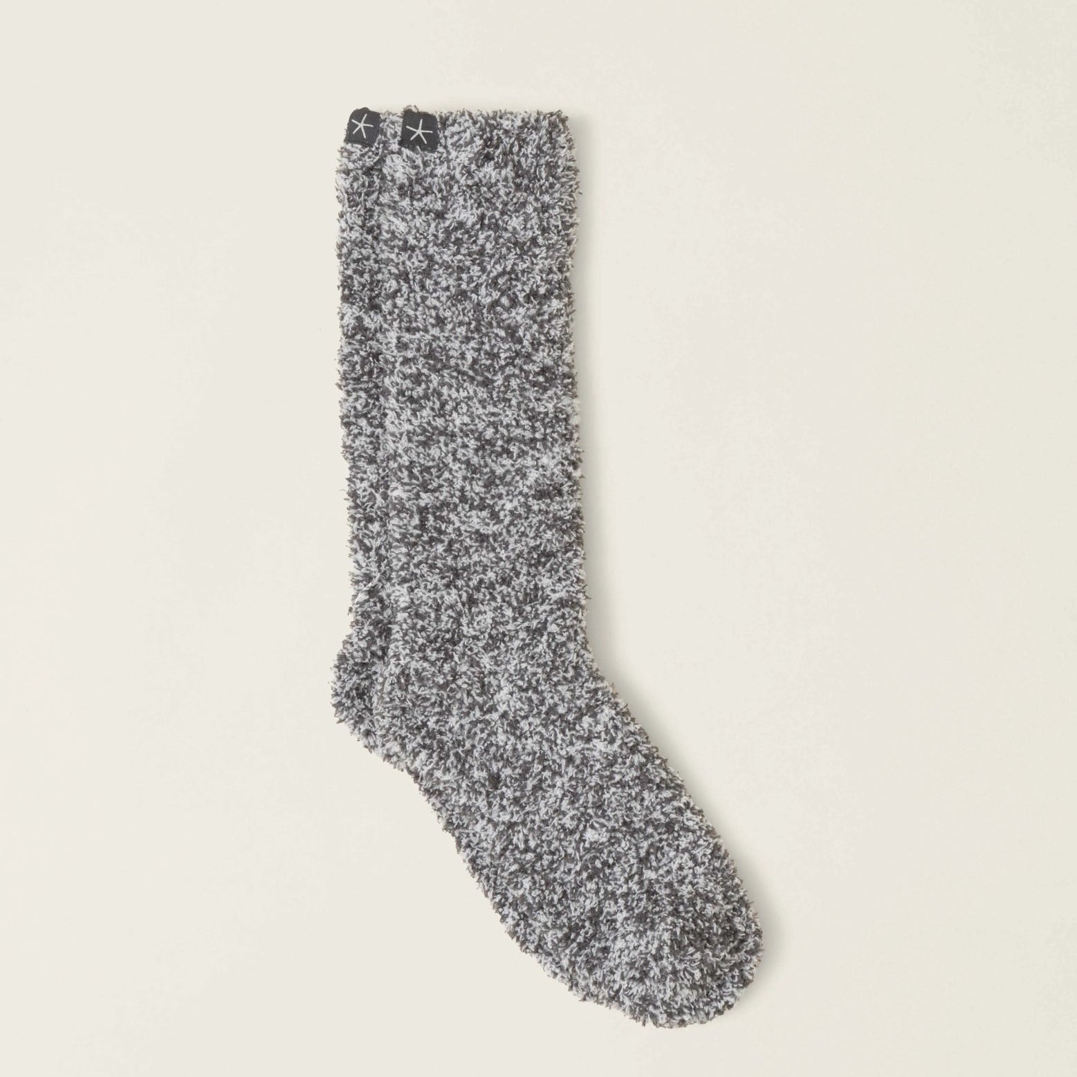 CozyChic® Heathered Socks - Slate Blue / White - S/M - Barefoot Dreams - Gaines Jewelers