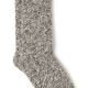 CozyChic® Heathered Socks - Stone/White - Small/Medium - Barefoot Dreams - Gaines Jewelers
