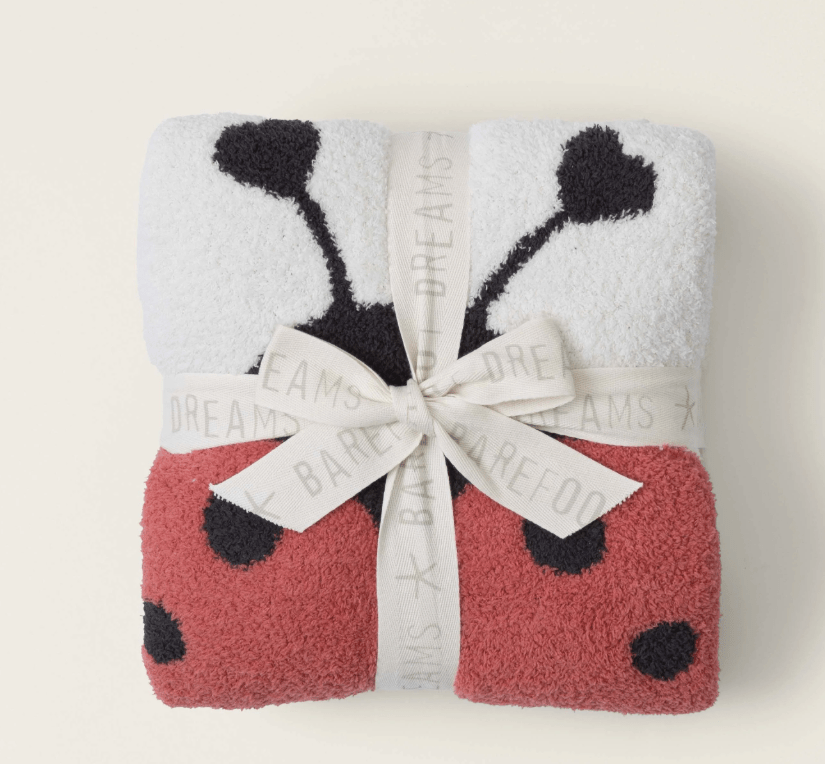 Cozychic® Love Bug Receiving Blanket - Barefoot Dreams - Gaines Jewelers