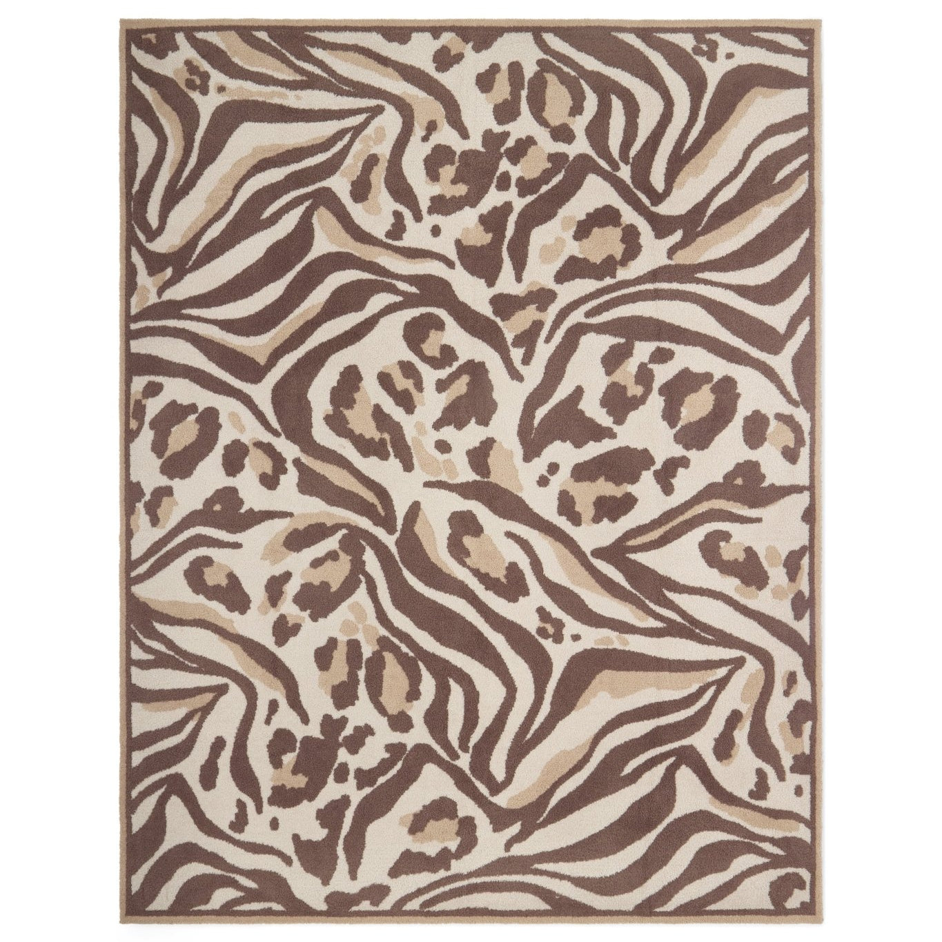 CozyChic Marbella Leopard Throw 54x72 - Sandstone Multi - Barefoot Dreams - Gaines Jewelers