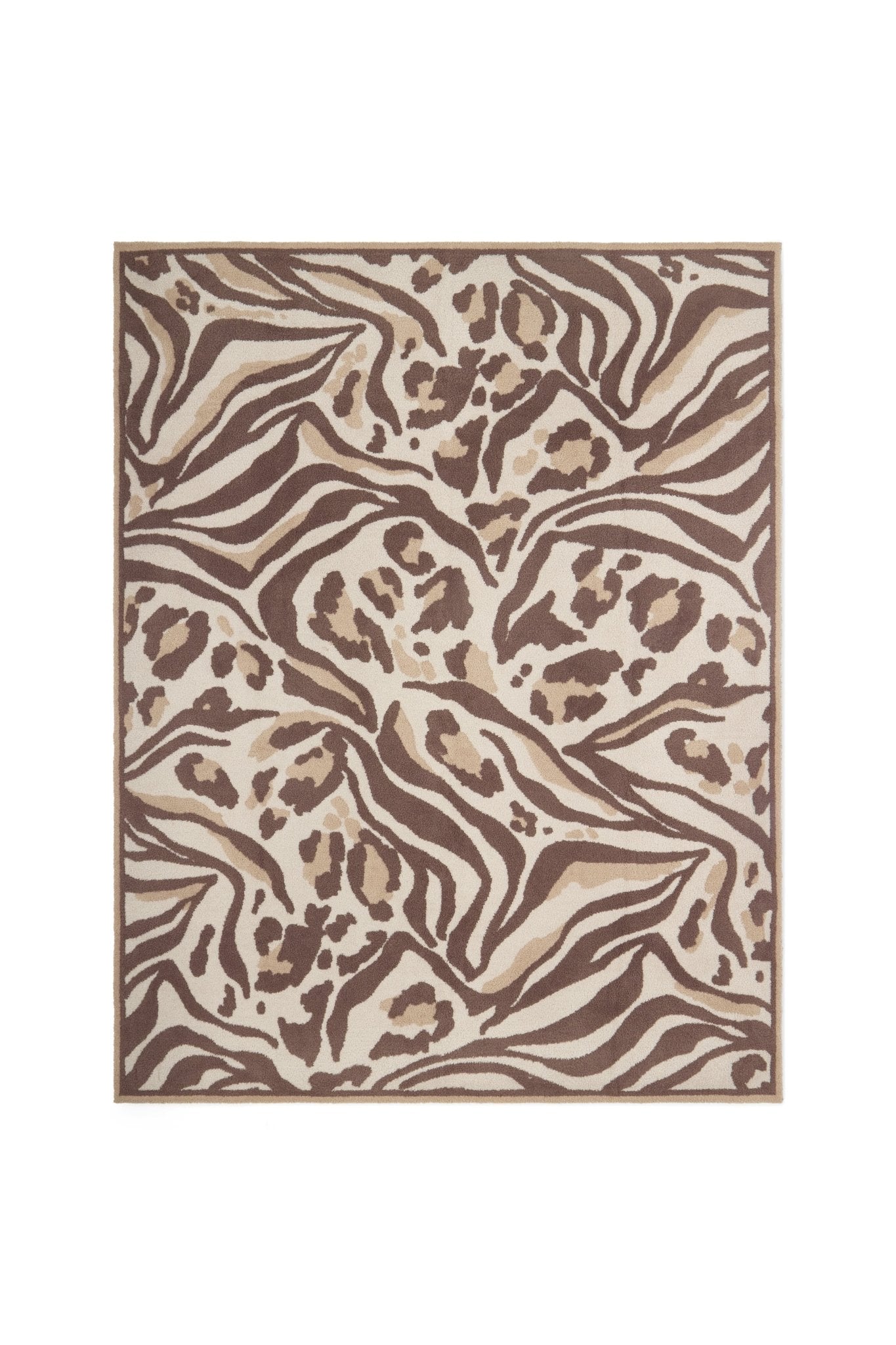 CozyChic Marbella Leopard Throw 54x72 - Sandstone Multi - Barefoot Dreams - Gaines Jewelers