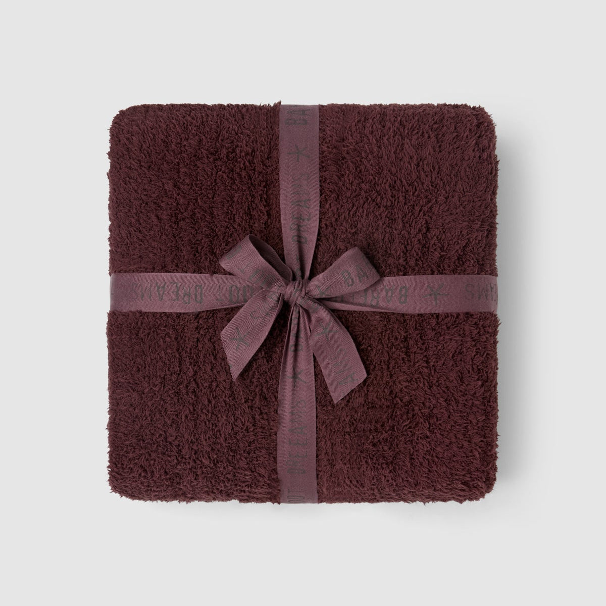 CozyChic® Ribbed Throw - Deep Garnet- Barefoot Dreams - Gaines Jewelers
