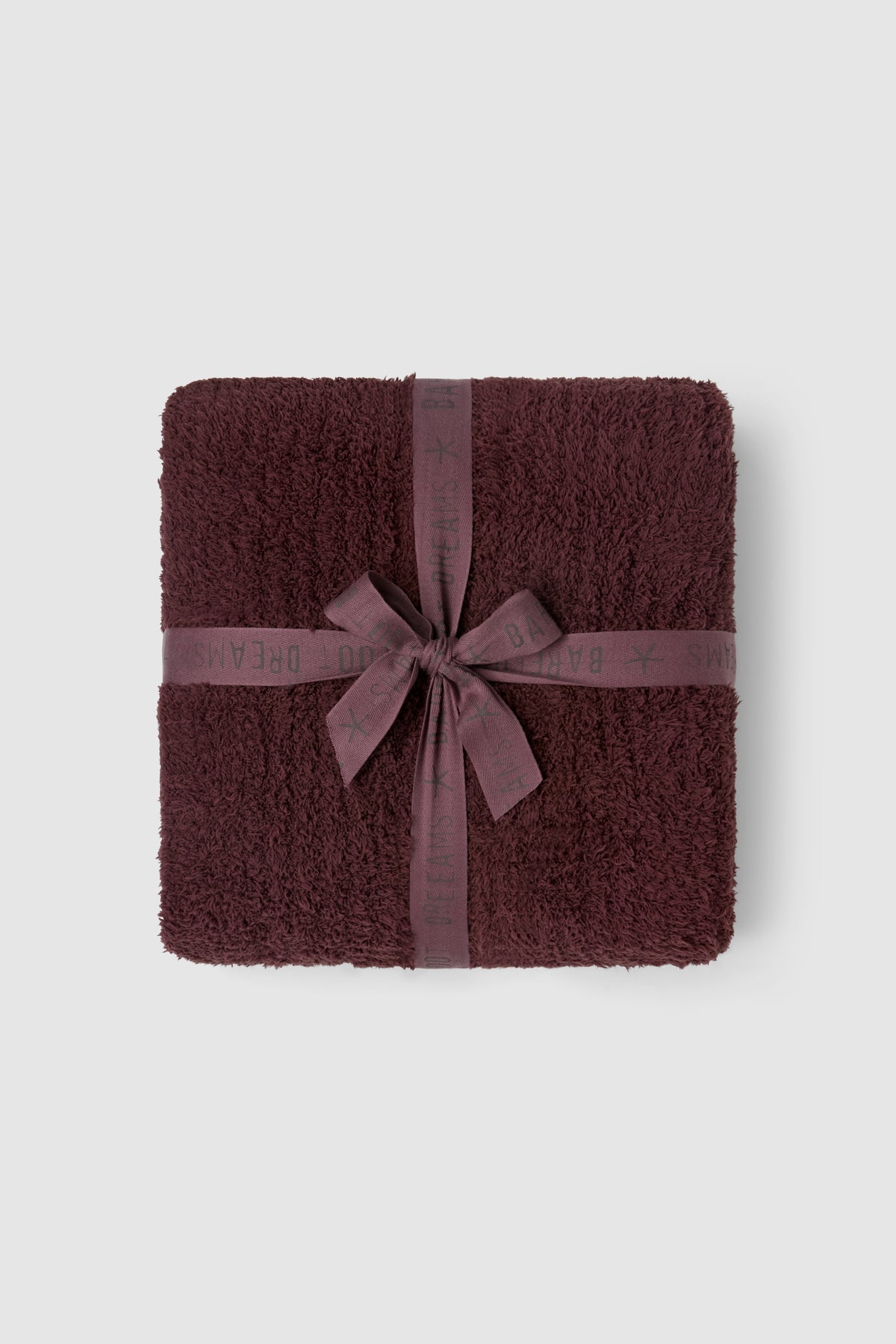 CozyChic® Ribbed Throw - Deep Garnet- Barefoot Dreams - Gaines Jewelers