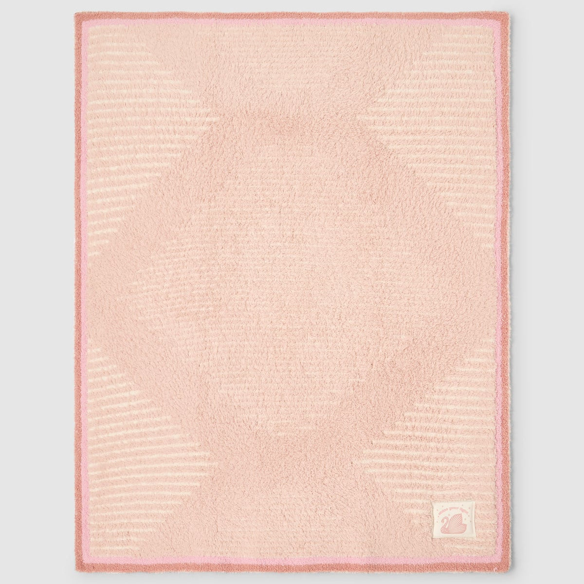 CozyChic® Swan Trellis Stroller Blanket- Barefoot Dreams - Gaines Jewelers