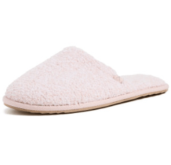 CozyChic® Unisex Slipper - Heathered Dusty Rose/White - Extra Small - Barefoot Dreams - Gaines Jewelers