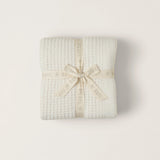 CozyChic® Waffle Throw - Cream - Barefoot Dreams - Gaines Jewelers