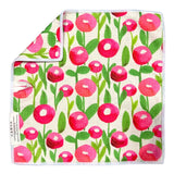 Crae.Home - Poppie: Double - Sided Washcloth: Washcloth / Pink/Green - Gaines Jewelers