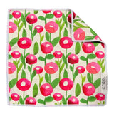 Crae.Home - Poppie: Double - Sided Washcloth: Washcloth / Pink/Green - Gaines Jewelers