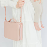 Crossbody Weave Bible Case - Blush - Ever, AJ - Gaines Jewelers