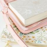 Crossbody Weave Bible Case - Blush - Ever, AJ - Gaines Jewelers