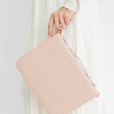 Crossbody Weave Bible Case - Blush - Ever, AJ - Gaines Jewelers