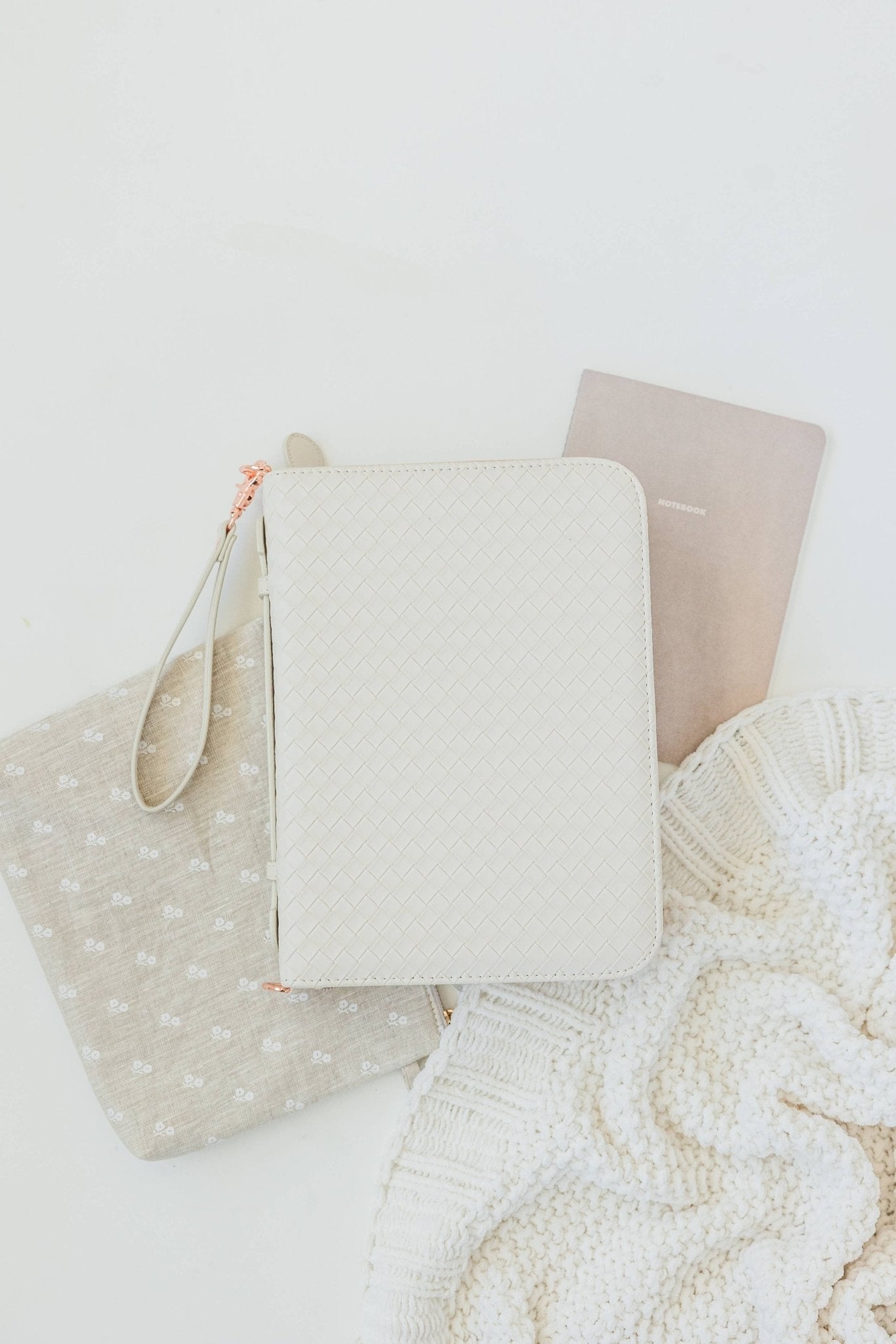 Crossbody Weave Bible Case - Pearl - Ever, AJ - Gaines Jewelers