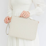 Crossbody Weave Bible Case - Pearl - Ever, AJ - Gaines Jewelers