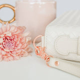 Crossbody Weave Bible Case - Pearl - Ever, AJ - Gaines Jewelers