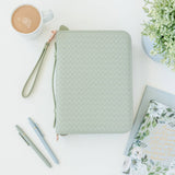Crossbody Weave Bible Case - Sage - Ever, AJ - Gaines Jewelers