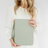 Crossbody Weave Bible Case - Sage - Ever, AJ - Gaines Jewelers