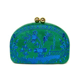 Lisi Lerch - Garden Party- Green Combo- Embroidered Clutch - WS