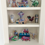 "Gator" acrylic shelfie: Small - Chelsea McShane Art