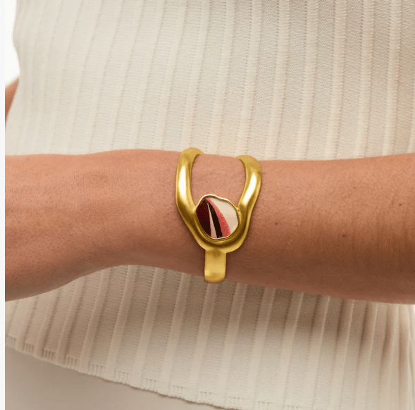 Danielle Organic Cuff - Backish - Gaines Jewelers