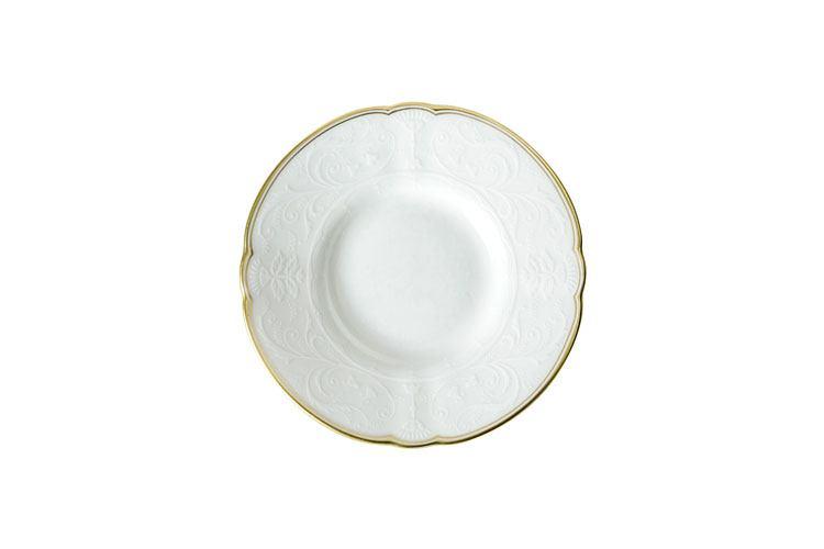 Darley Abbey Pure - Gold - Coffee Saucer - Royal Crown Derby - Gaines Jewelers