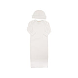Darling Debut Set (With Snaps)- Worth Avenue White With Buckhead Blue - Gaines Jewelers